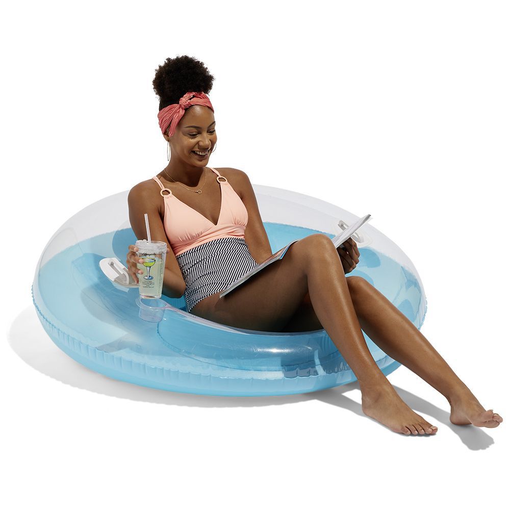 Fauteuil gonflable 1 personne Ø118cm