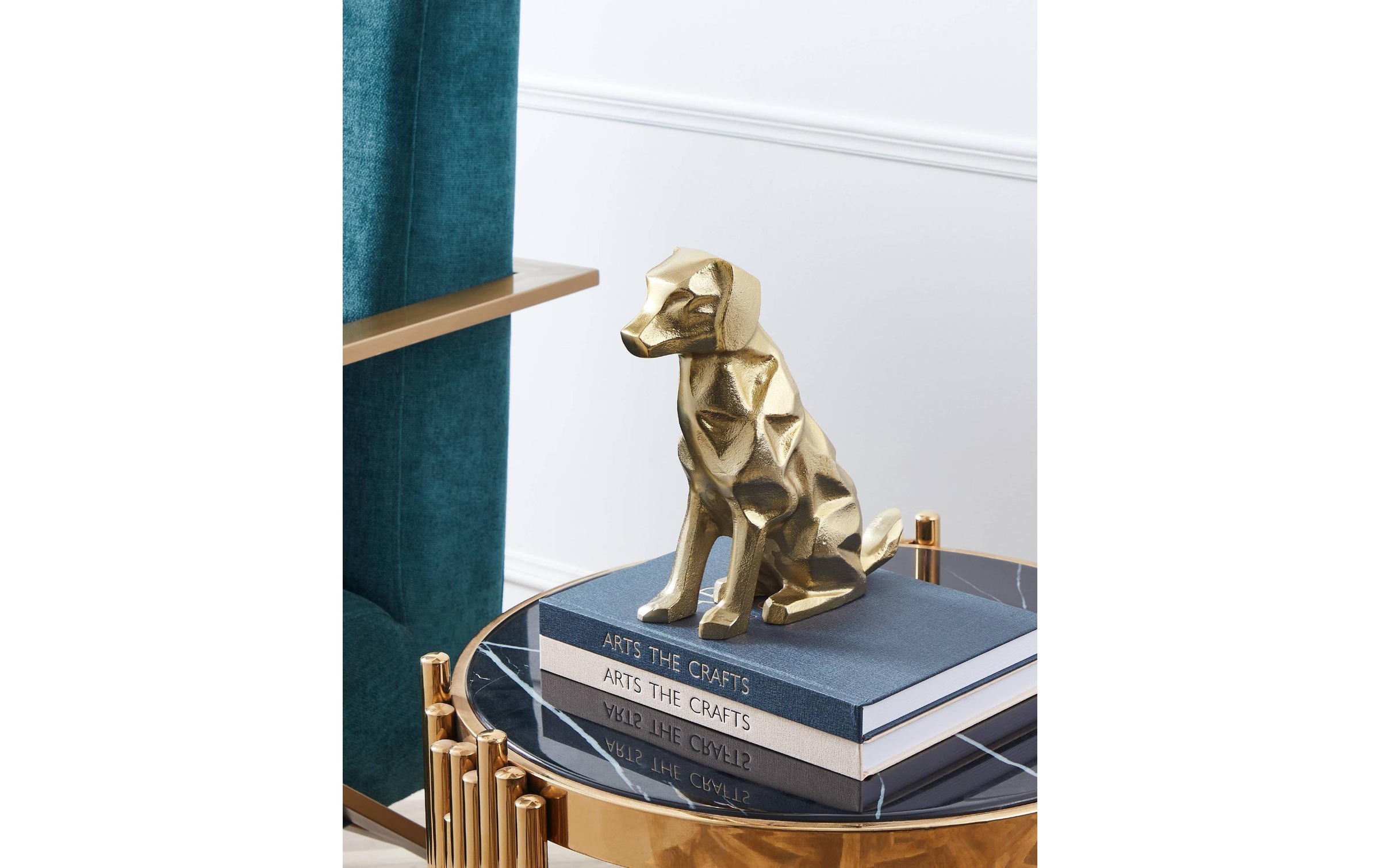 EGLO Dekofigur »Dekofigur Hund Nolalu 45436 cm, Gold«
