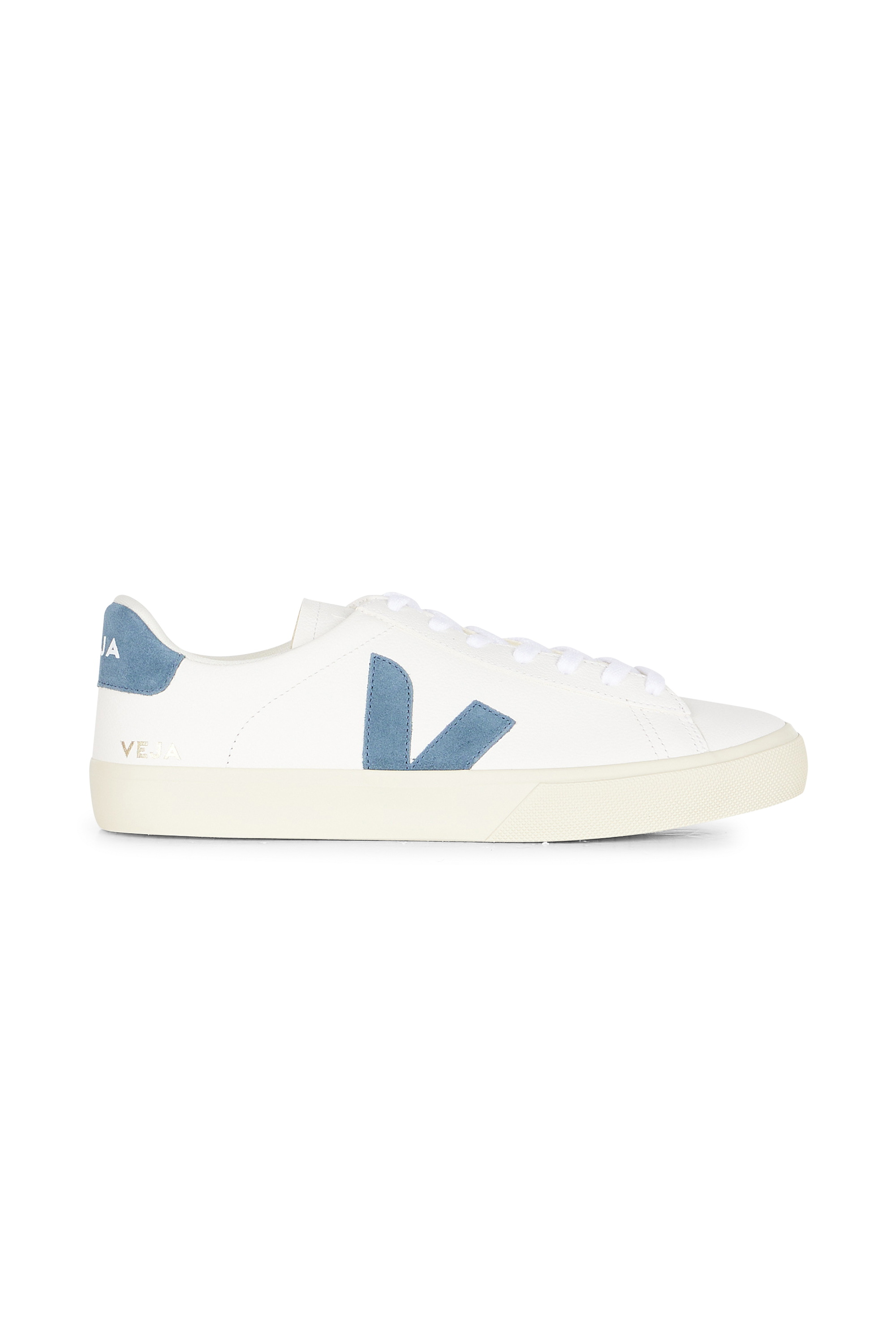 VEJA Baskets CAMPO CHROMEFREE LEATHER Blanc