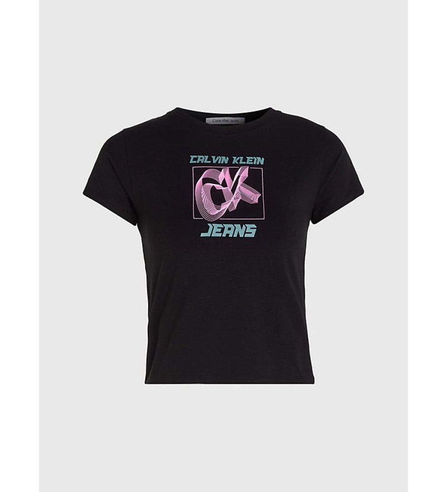 Calvin Klein Jeans Camiseta Hyper Real negro