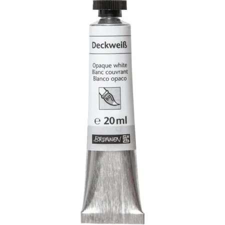 BRUNNEN Deckweiß, 20ml