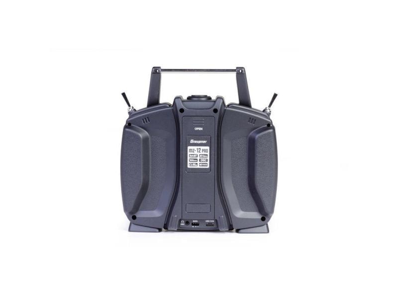 Graupner Fernsteuerung mz-12 PRO 12-Kanal HOTT 12-Kanal Sender mit Telemetrie für Flugzeuge und Helikopter