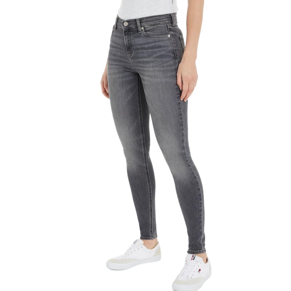 Tommy Hilfiger Jean Slim Gris Femme Tommy Hilfiger Nora