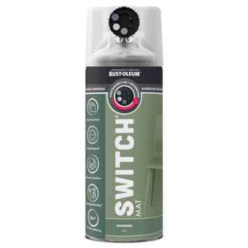 Rust-Oleum Switch spuitlak mat bosgroen 400 ml