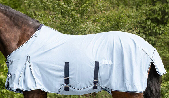 Waldhausen Pro - Vliegendeken - Paardendeken - Blauw - 135/185