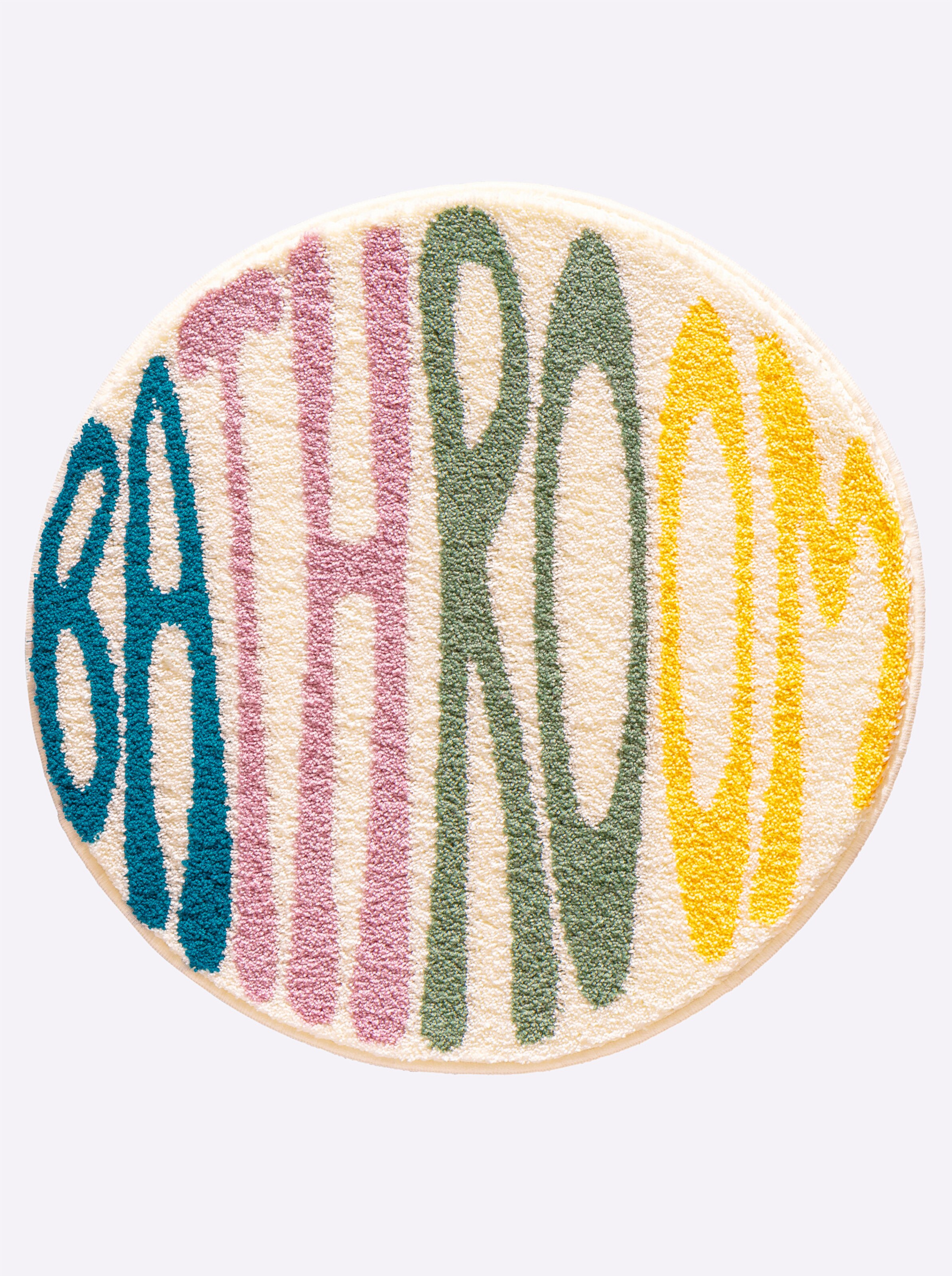 Grund Badematte in ecru-bunt