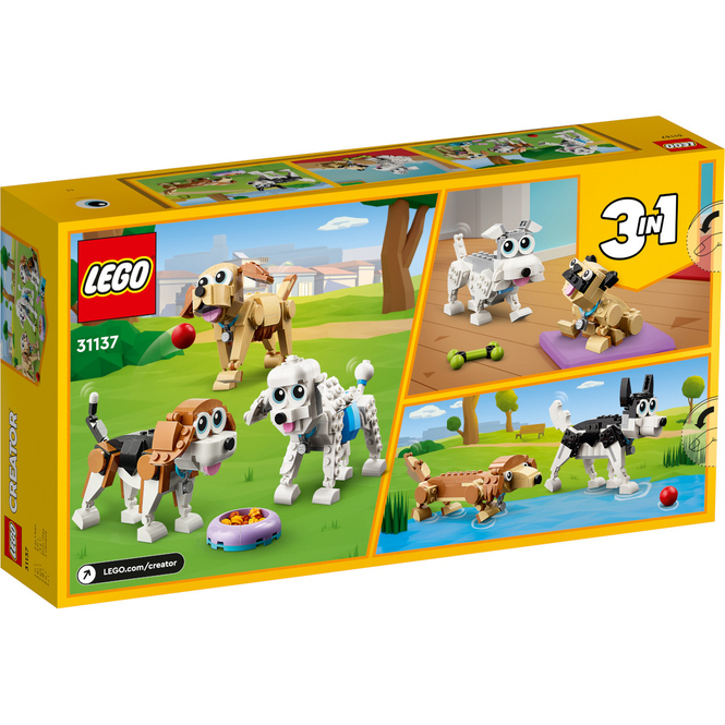 LEGO® Creator 31137 - Niedliche Hunde