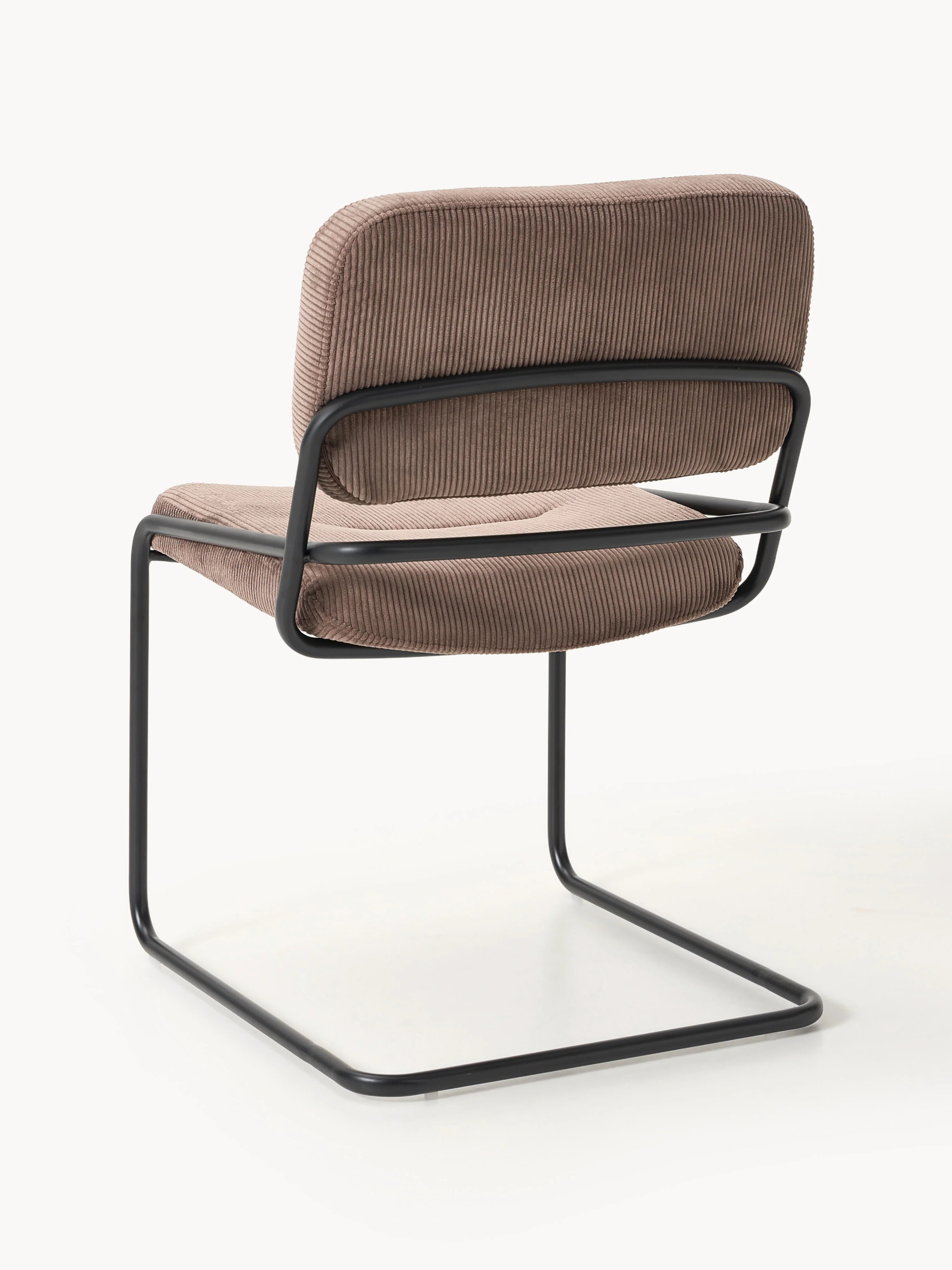 Cantilever stoel Don van corduroy
