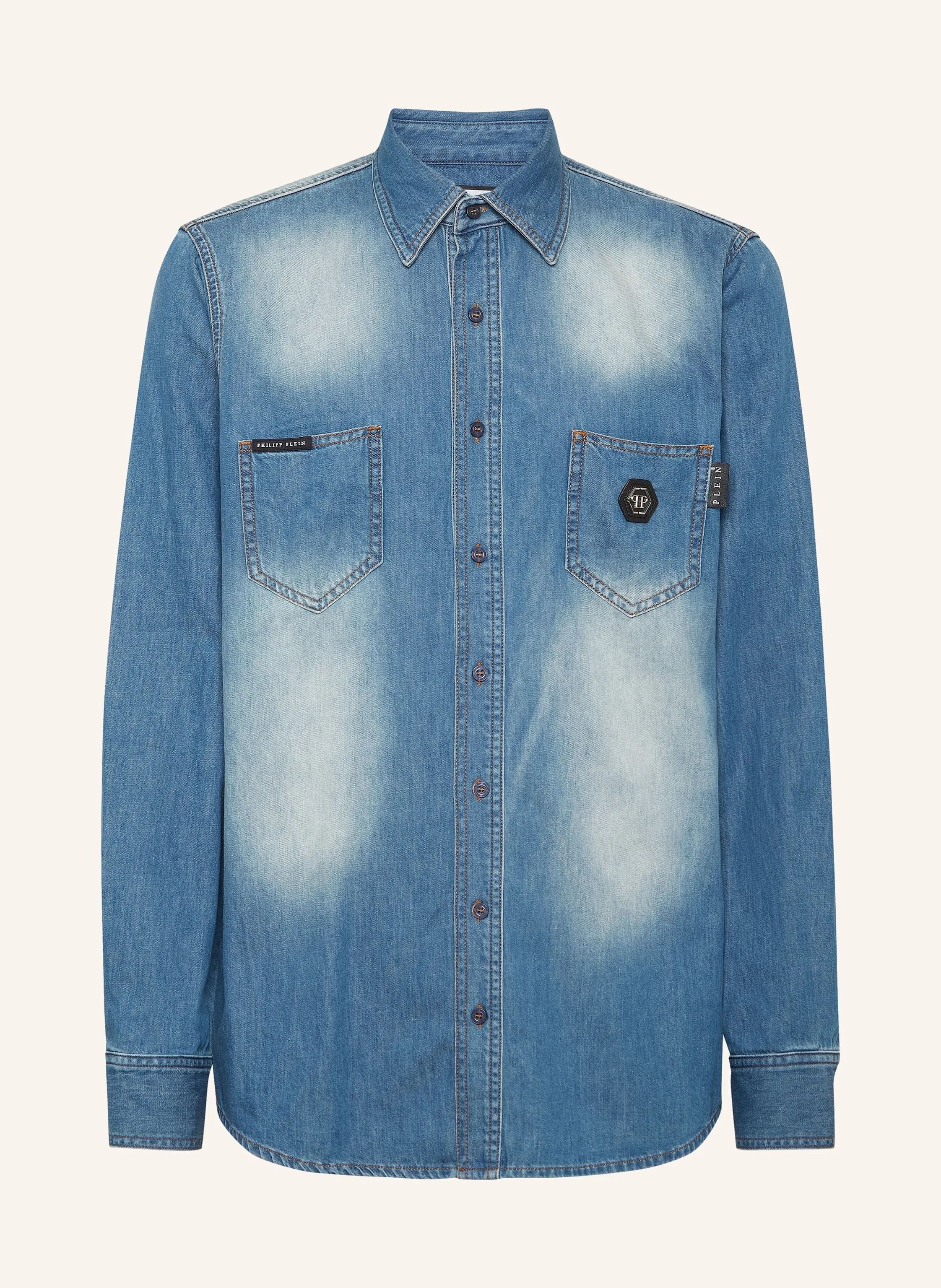 PHILIPP PLEIN PHILIPP PLEIN Jeanshemd SKULL&BONES