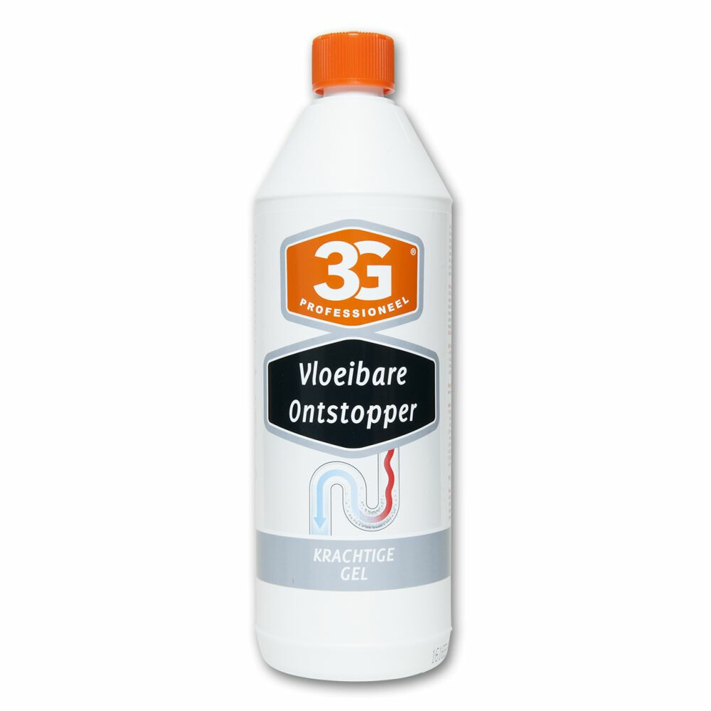 3G Professioneel Vloeibare Ontstopper 1 liter