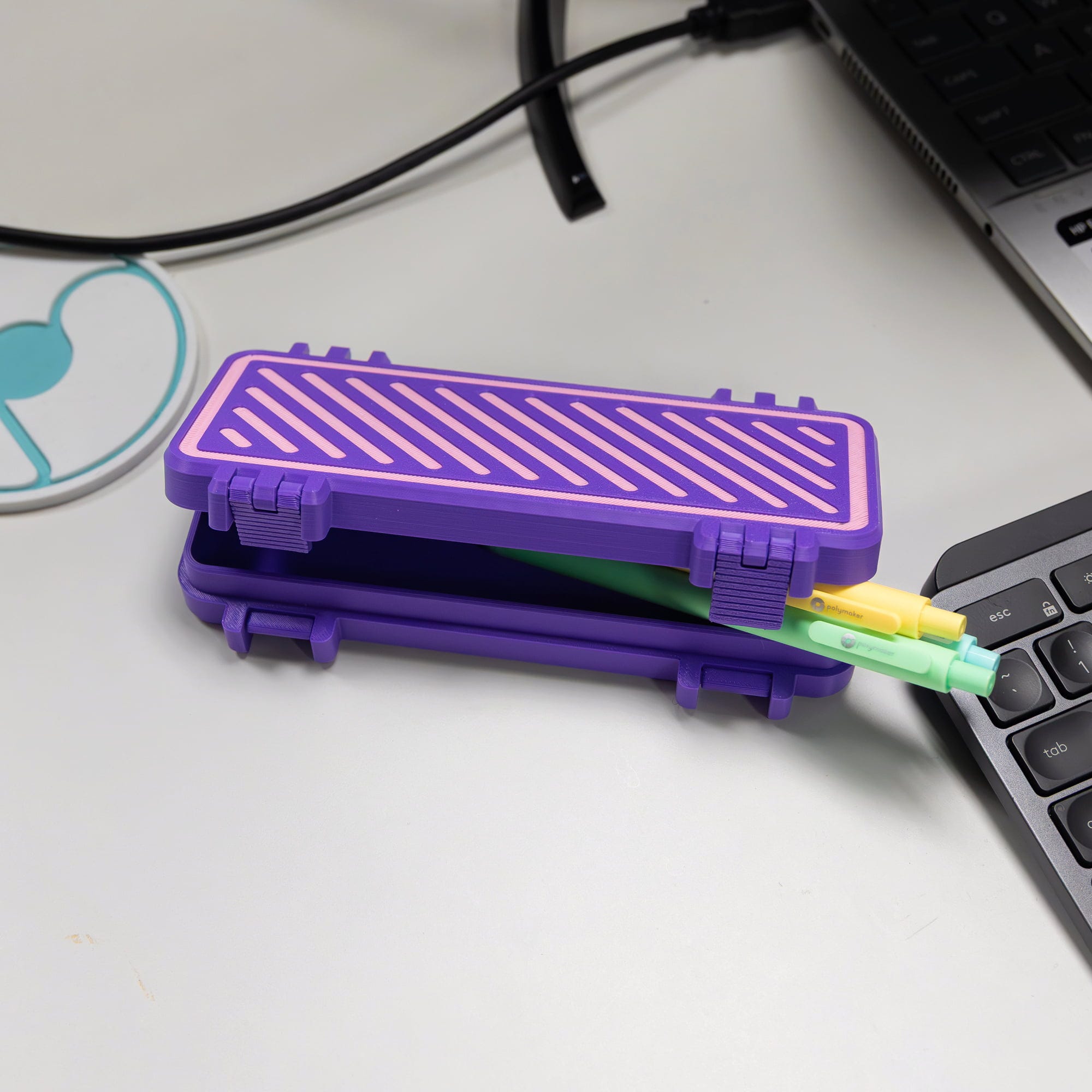 Polymaker  PLA Pro Purple, 1,75 mm / 1000 g    Neue, verbesserte Formulierung: Hochleistungs-High Speed-PLA in Purple