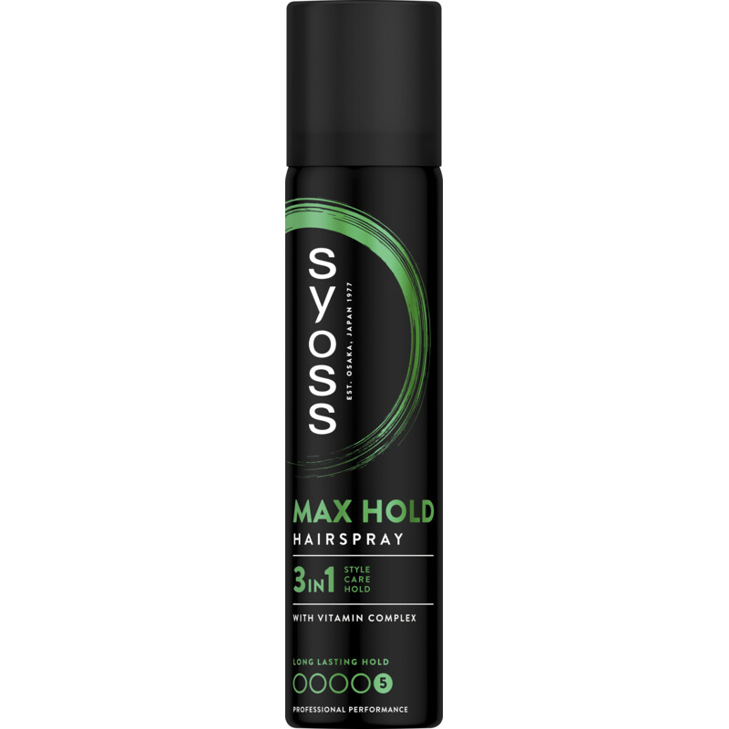Syoss Styling hairspray max hold
