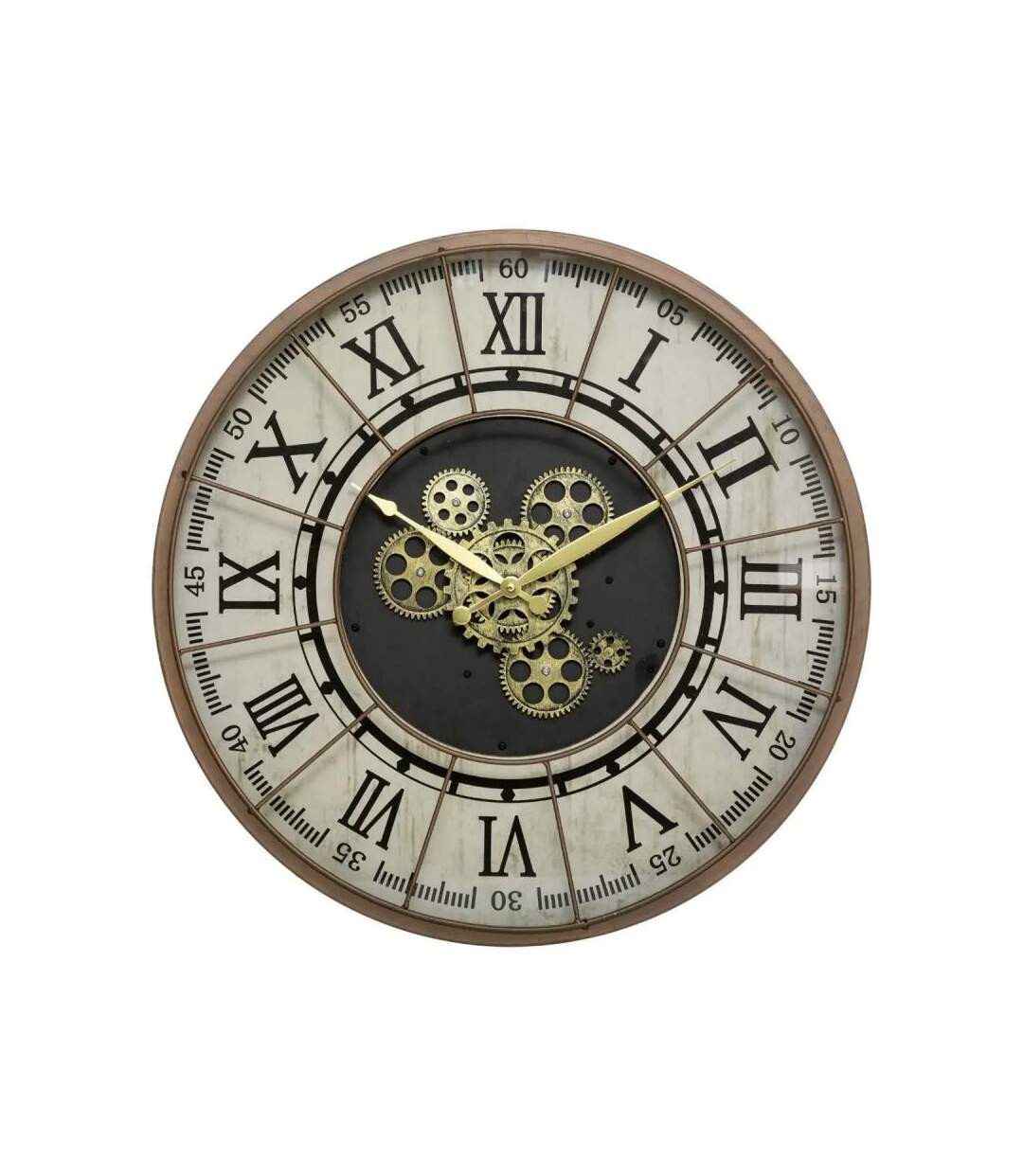 Horloge Murale Vintage Stella 57cm Naturel