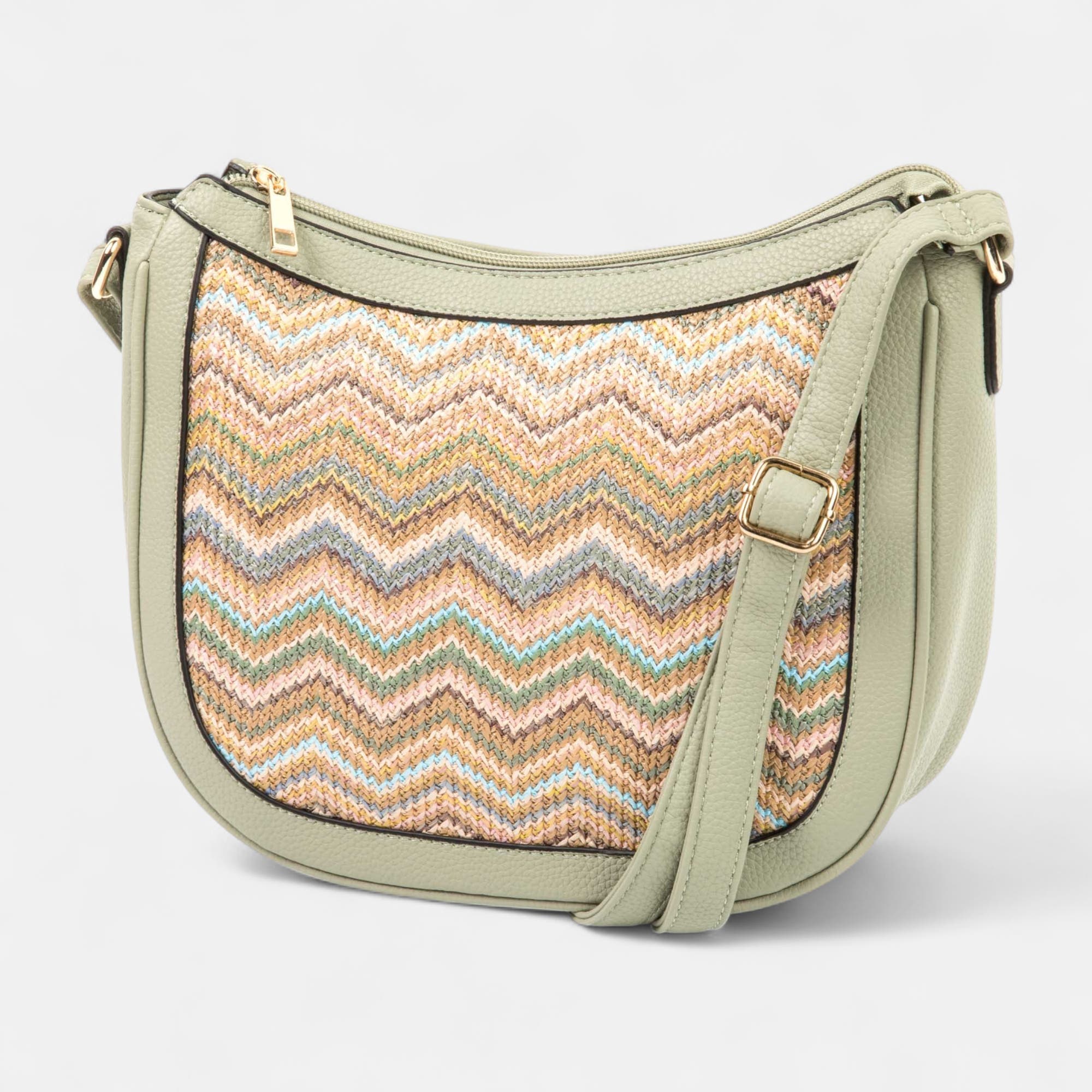 Sac bandoulière vert clair