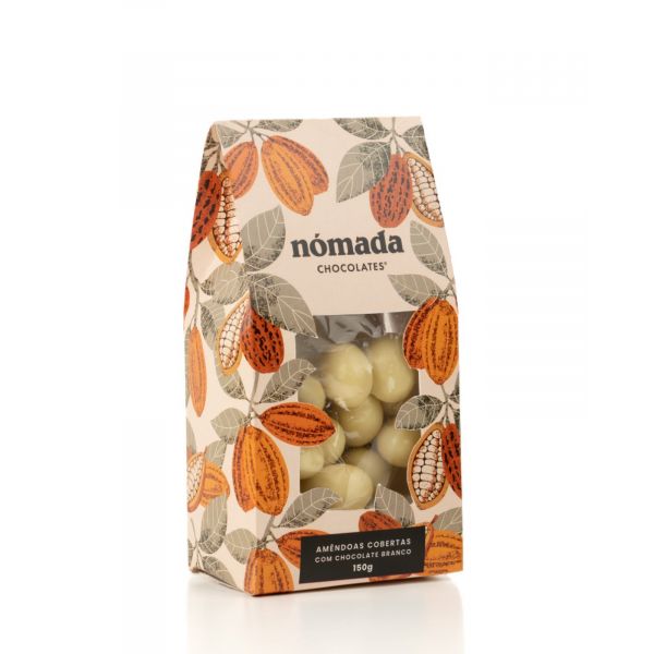 Nómada Amêndoas com Chocolate Branco 150g