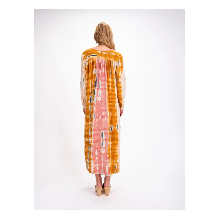 Virginie de Vinster Robe Tie and Dye | Rose
