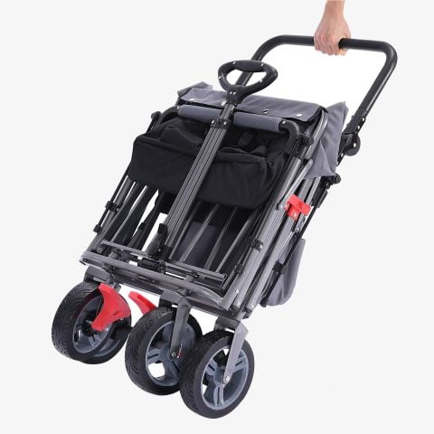 Bollerwagen mit Dach Premium