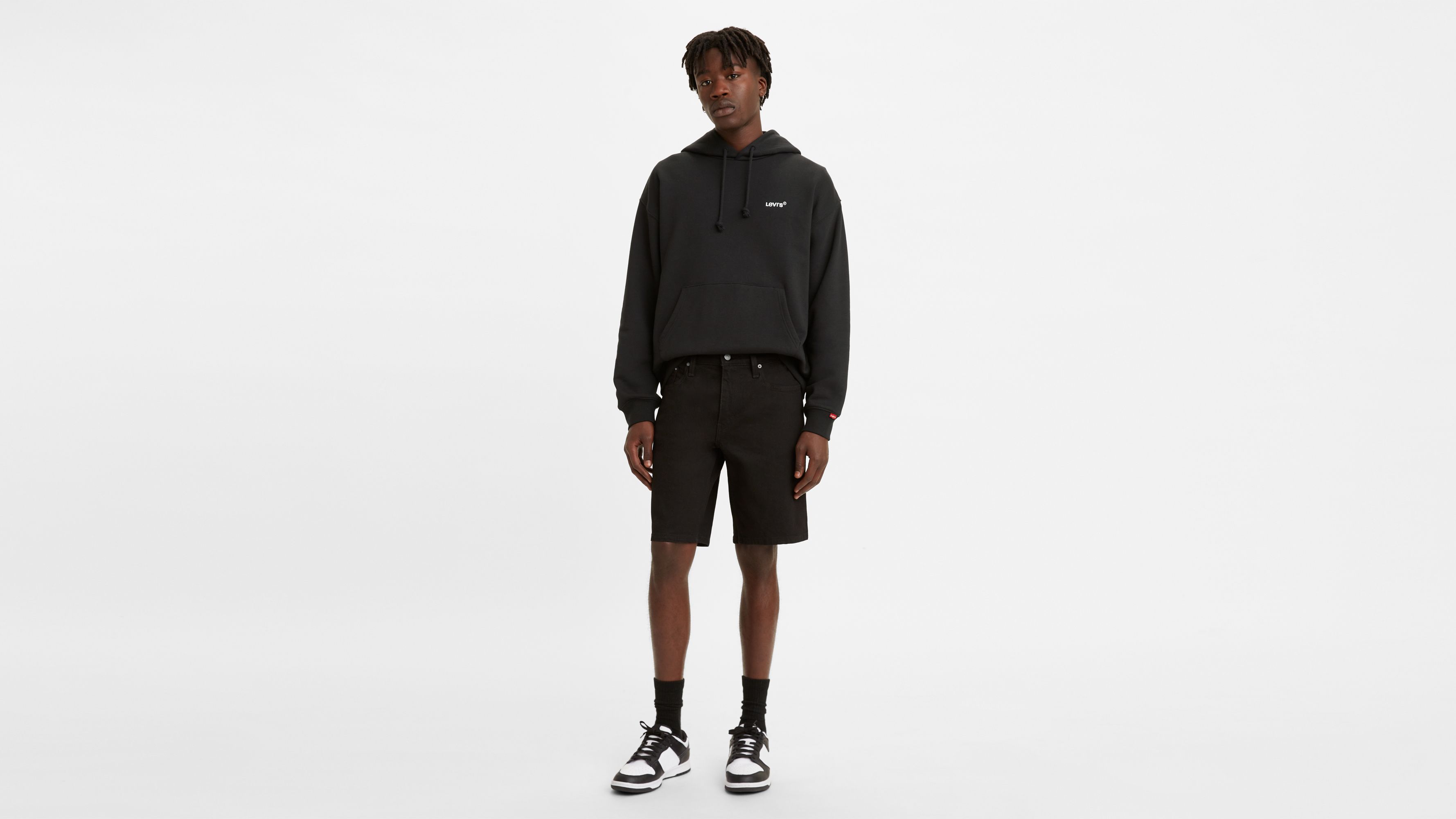 Levi's® short 405™ Standard - Black Rinse Levi'S® Flex Short - Noir