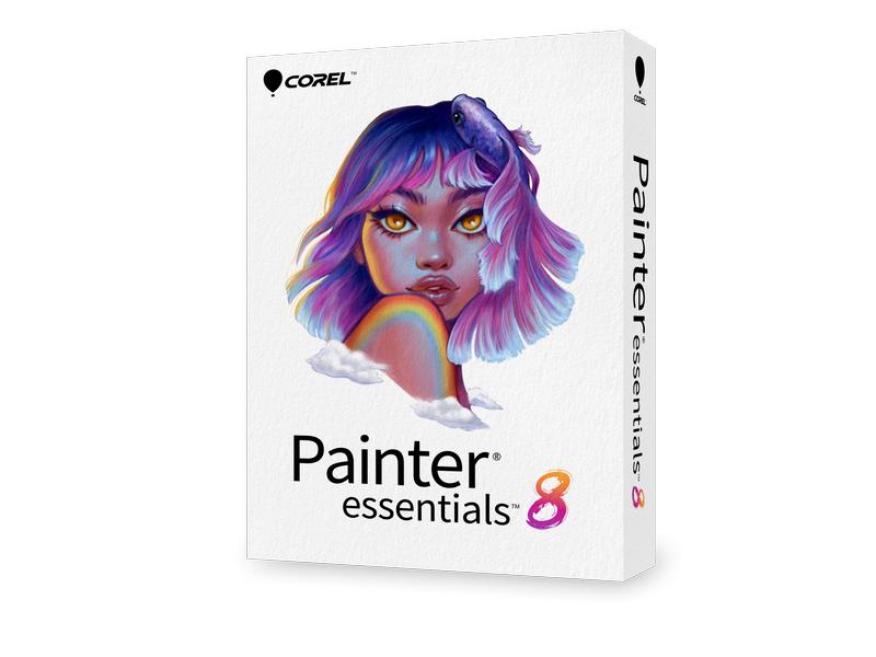 Corel Painter Essentials 8 ESD, Vollversion Einsteiger-Malprogramm für Windows