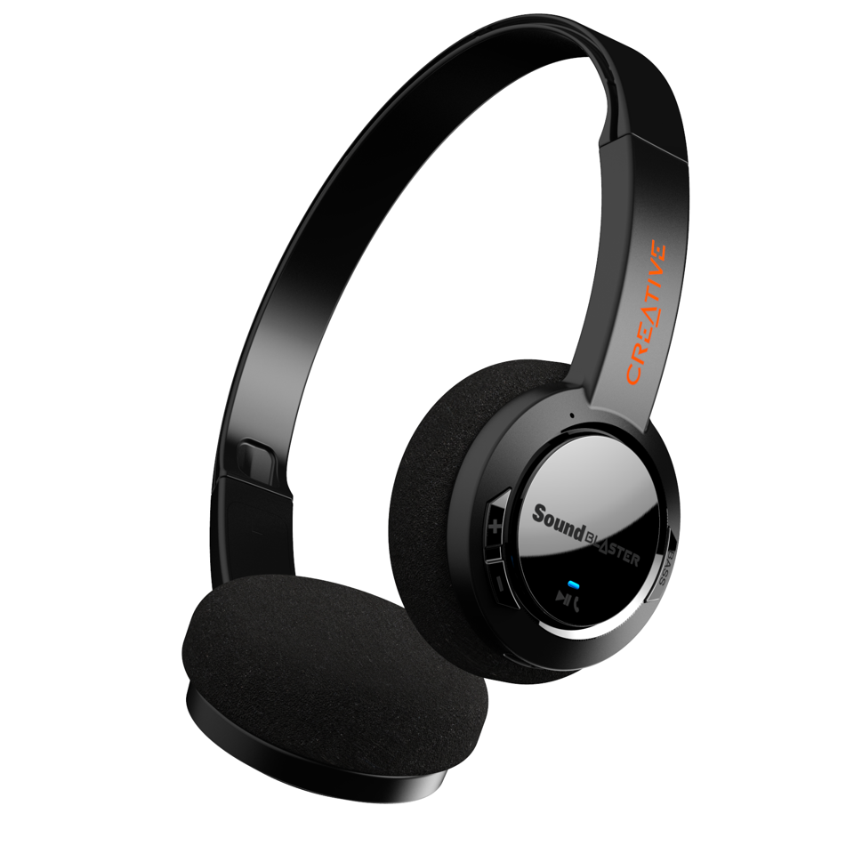 Creative - Sound Blaster JAM V2 On-Ear Sort