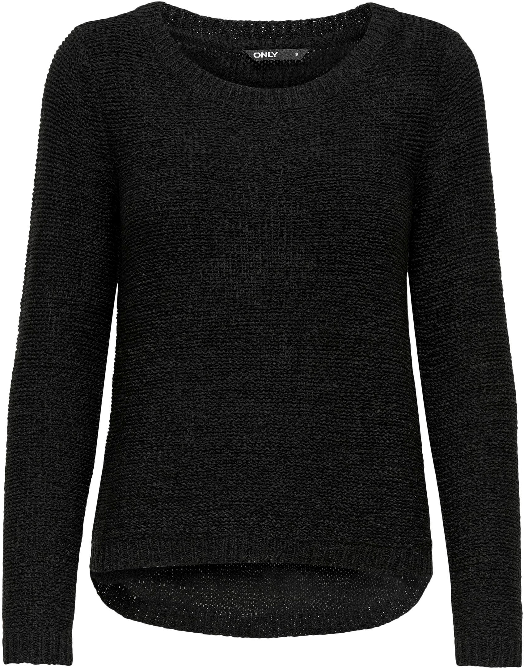 ONLY Strickpullover »ONLGEENA XO L/S PULLOVER KNT NOOS«, mit Rundhalsausschnitt