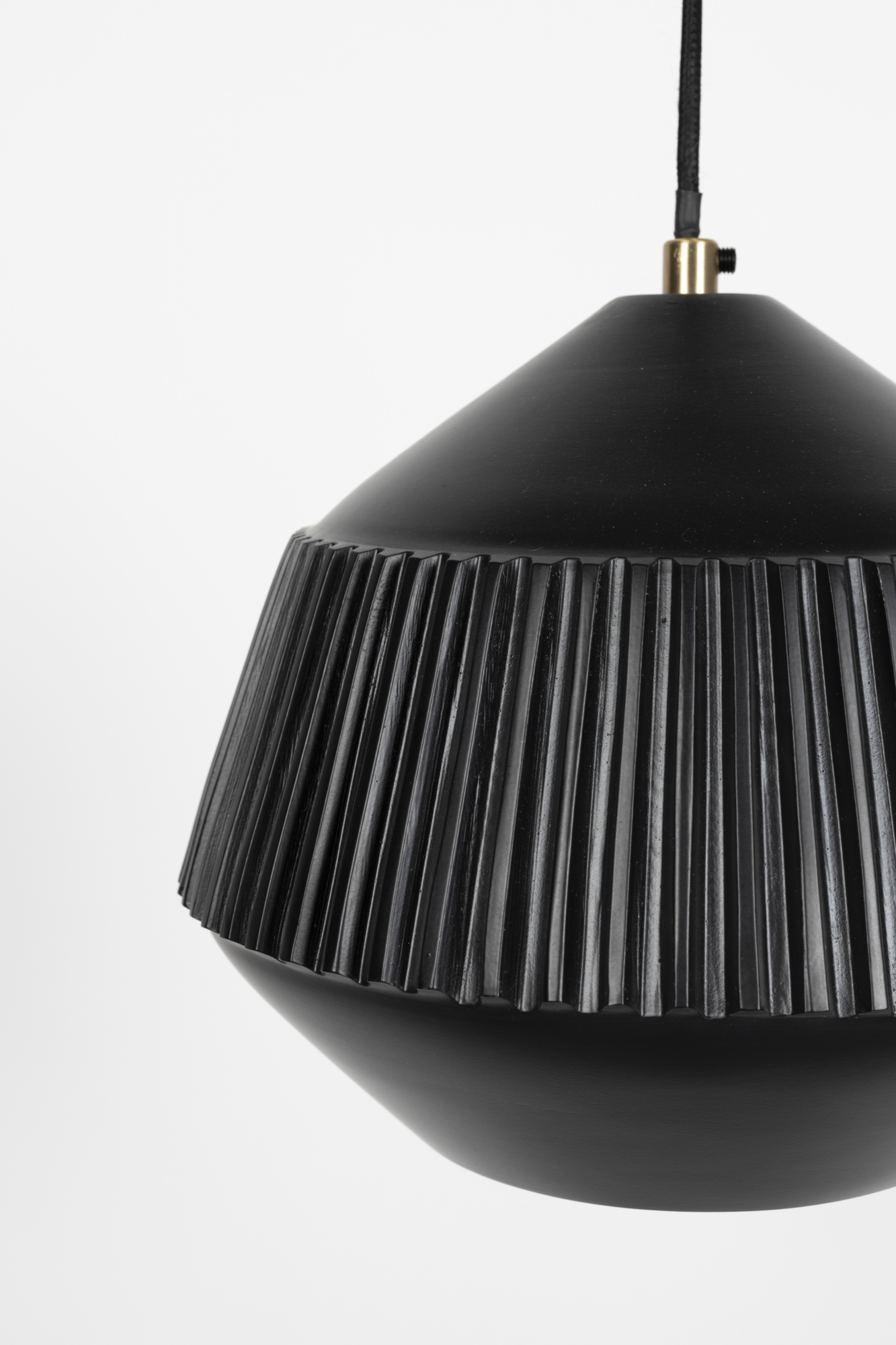 Hanglamp Aysa zwart