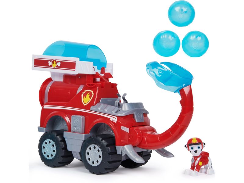 Spinmaster Paw Patrol Marshall Deluxe Vehicle Grosses Jungle Pups Einsatzfahrzeug