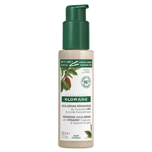 Sérum Capilar Reparador com Manteiga de Cupuaçu e Ácido Hialurônico Klorane 100ml