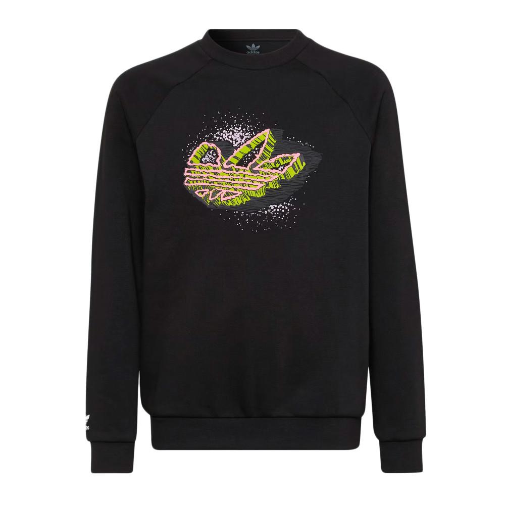 Adidas Sweat Noir Fille Adidas HL6873