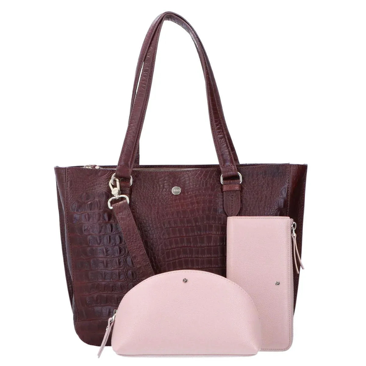 FMME | Caithy leren laptoptas 13,3