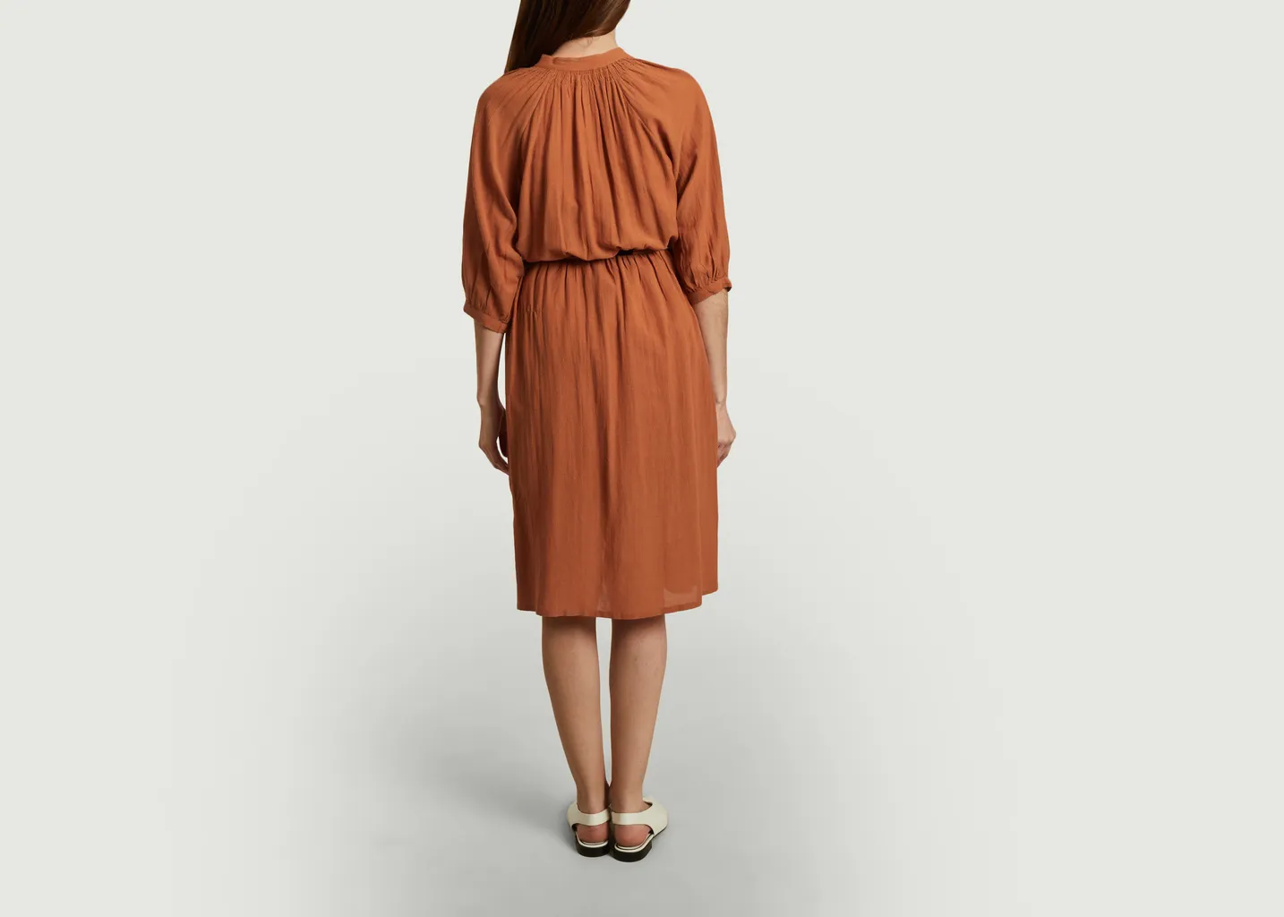 Robe midi ceinturée Cometa Sessun