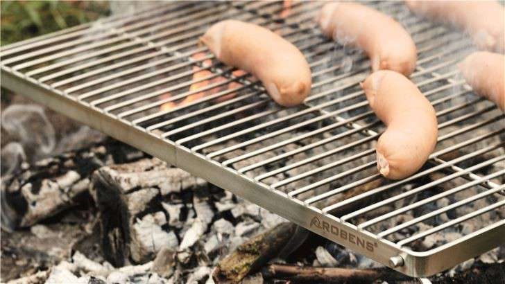Robens Lassen Grilluntersetzer Kombi L silber