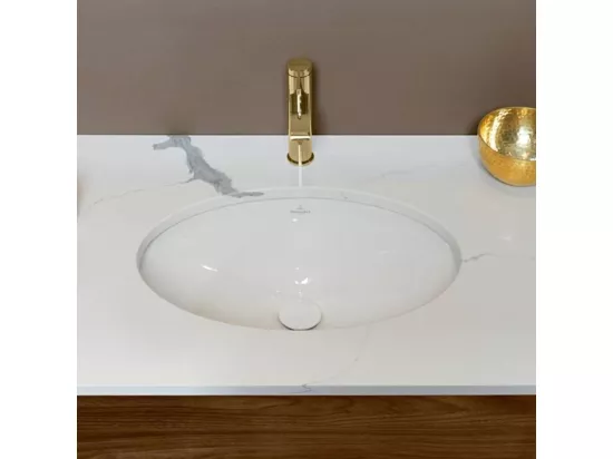 Vasque VILLEROY ET BOCH à encastrer par-dessous Evana