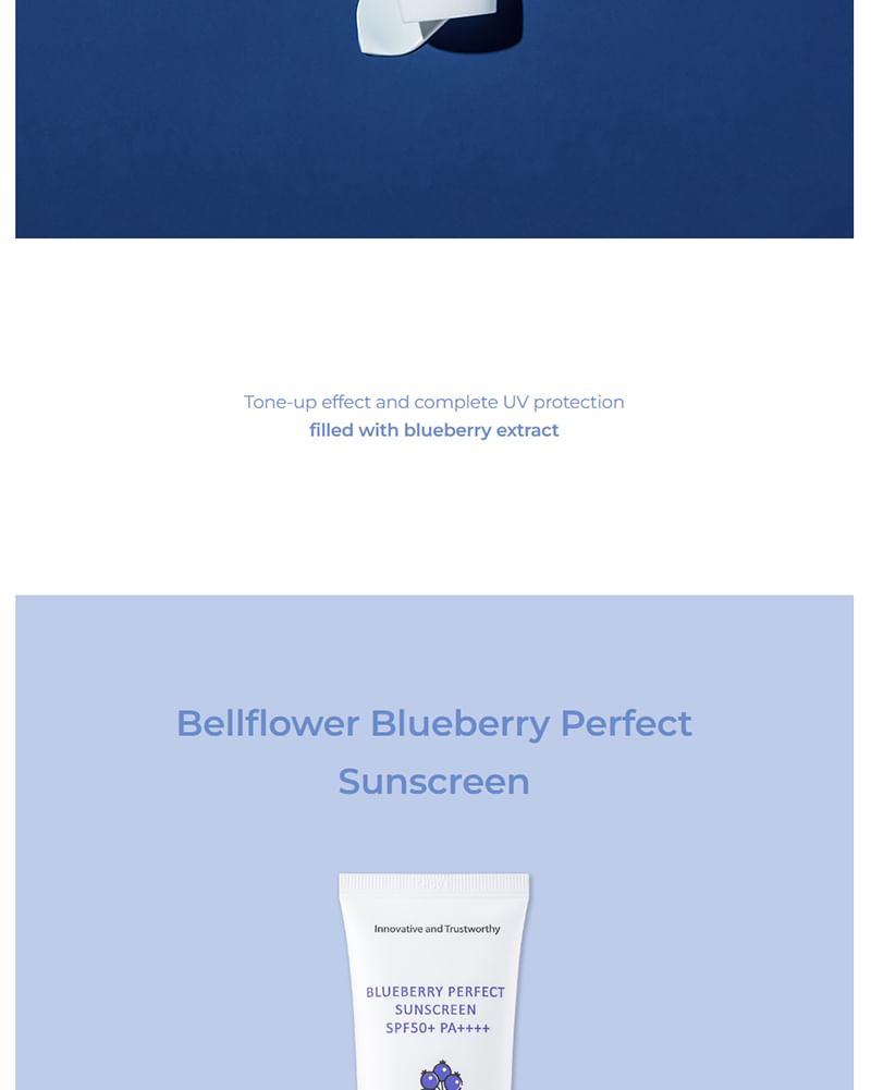 Bellflower - Blauwe bessen Perfecte Zonnebrandcrème