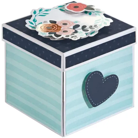 Folia Explosionsbox Bastelset Romance