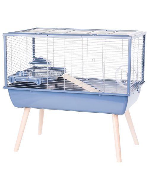 Zolux Neolife 80 Hamsterkooi - Dierenverblijf - 78x48x75 cm Blauw