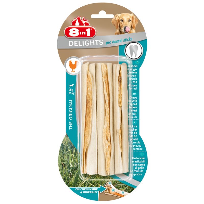 Bâtonnets à mâcher 8in1 Pro Dental, poulet
