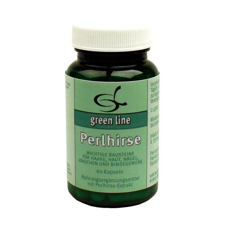 Perlhirse Kapseln, 60 St