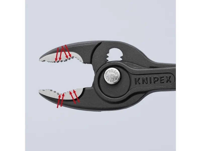 Knipex TwinGrip, Slip-joint tænger, 5,1 cm, 2,2 cm, 2,2 cm, 2,2 cm, Krom-vanadium-stål