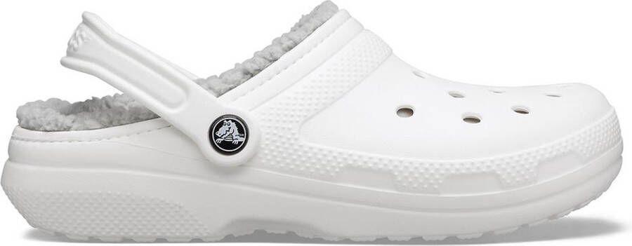 Crocs Pantoffels Classic Lined Clog Tuinclogs slippers clogs met knuffelig faux-bont