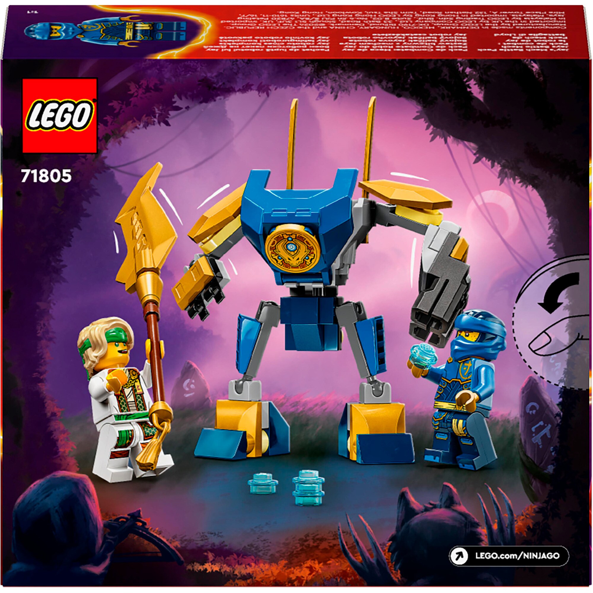 LEGO Konstruktionsspielzeug Ninjago Jays Battle Mech