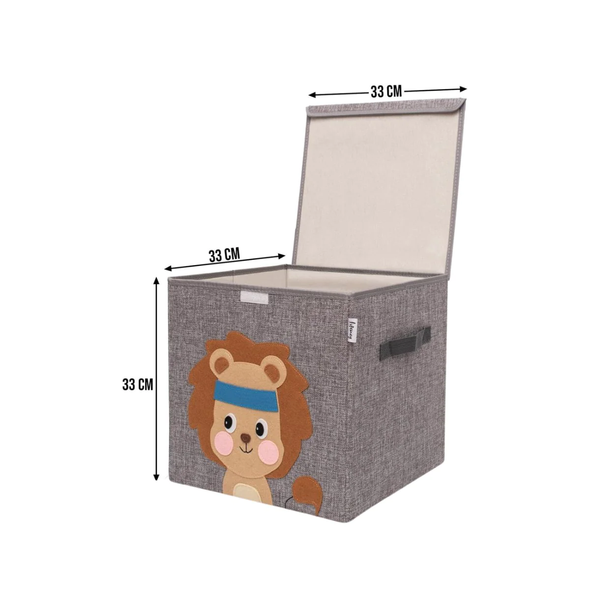 Boîte de rangement en tissu pour enfant 