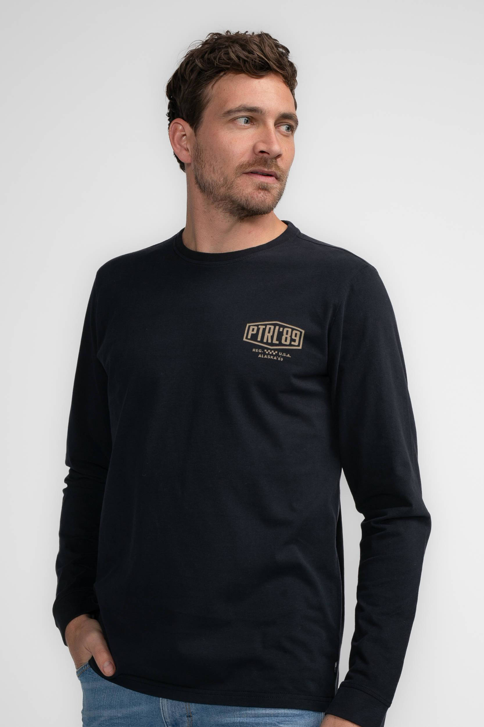 Petrol Industries longsleeve zwart