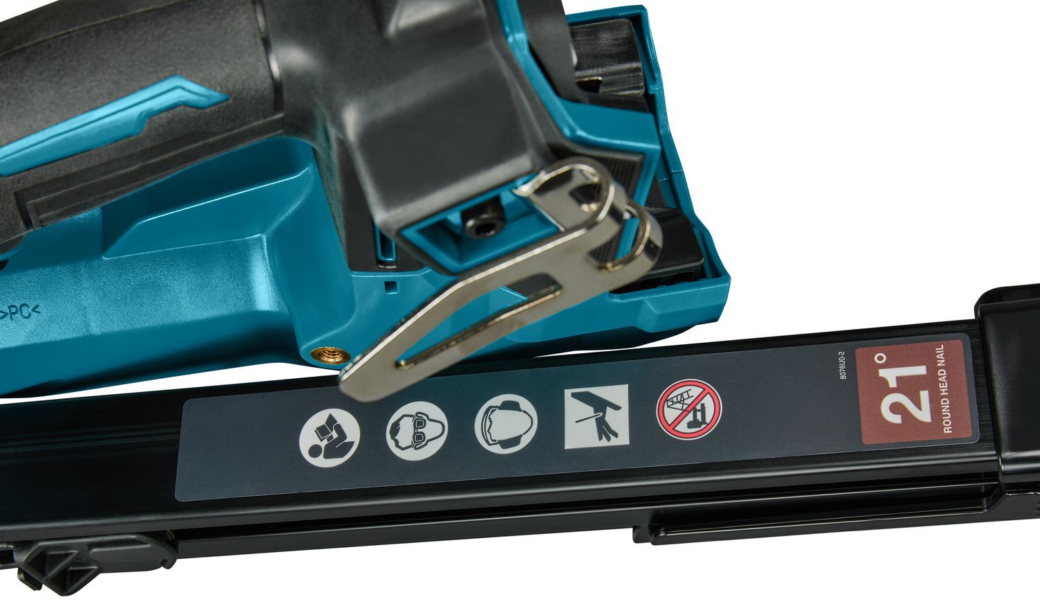 Makita DBN901ZK Accu constructie tacker rondkopnagel enkelshot   bumpfire 18V Basic Body in koffer