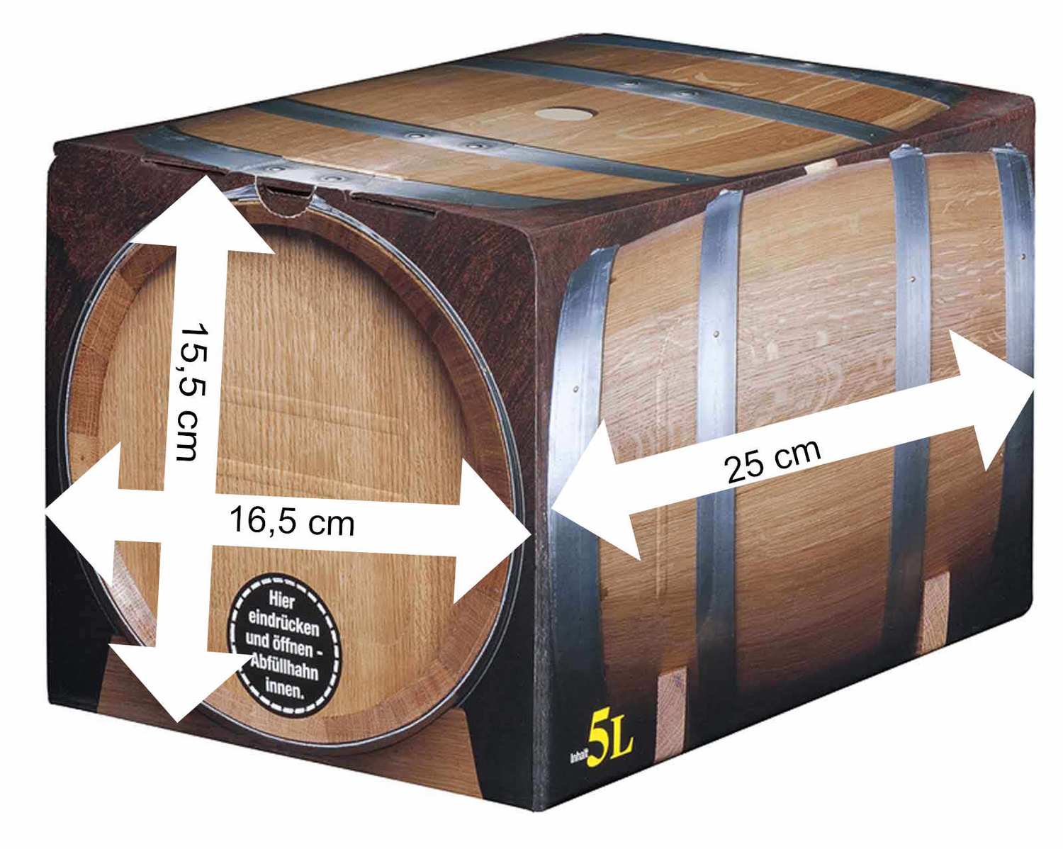 Weinhaus Müller Bornheim Pfalz Regent Rosé Wein lieblich 9,5 % vol. 5 Liter Bag in Box