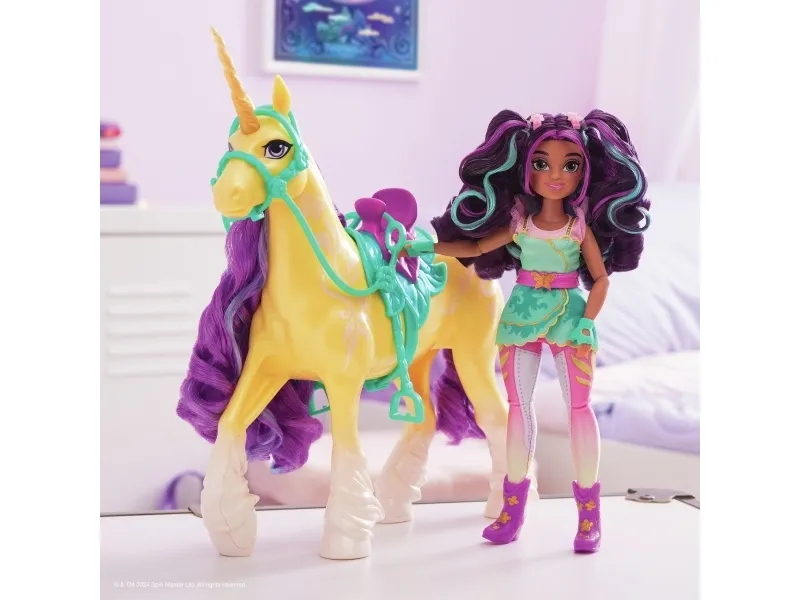 Unicorn Academy Fashion Doll Unicorn 28 cm - Leaf