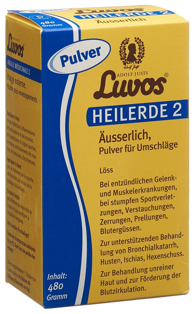 LUVOS Heilerde 2 äusserlich Plv 480 g