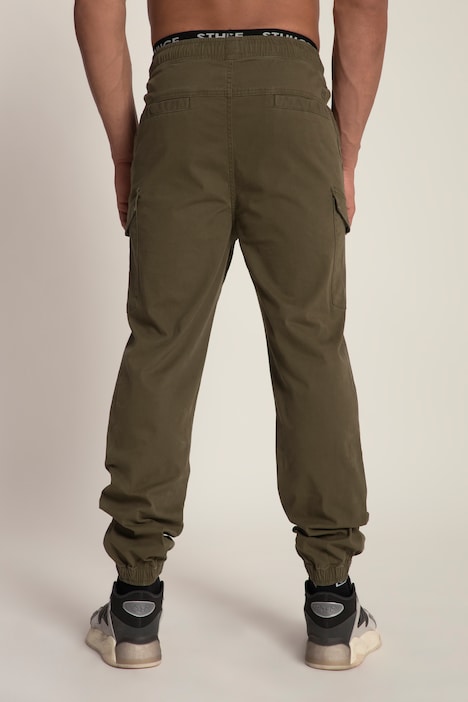 STHUGE Cargohose, Modern Fit, Elastikbund, 6 Taschen, bis 8 XL