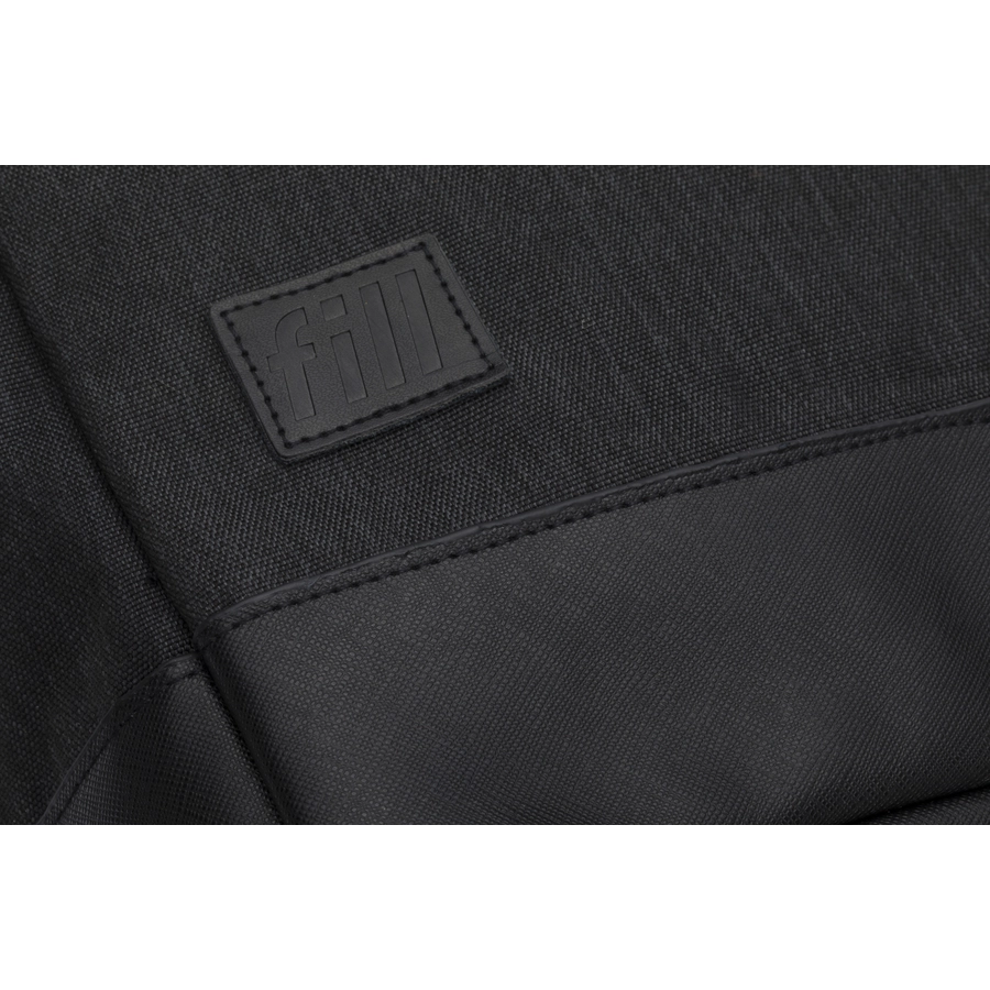 Fillikid Wickelrucksack Rolltop Berlin schwarz