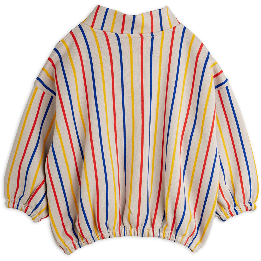 Køb Mini Rodini Multi Clover Emb Half Zip Sweatshirt